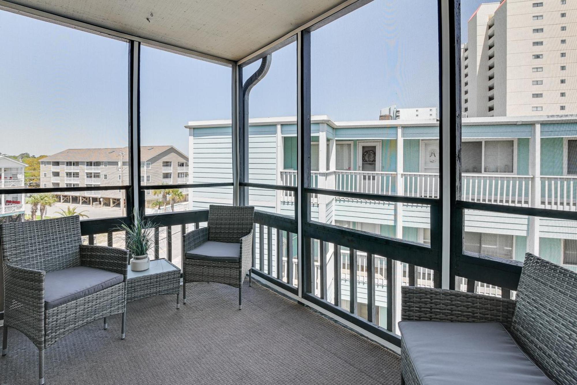 Coastal Condo On Beach With Community Pool Access! Myrtle Beach Exterior foto
